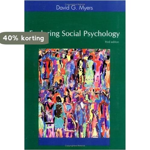 Exploring Social Psychology 9780072842128 David G. Myers, Boeken, Overige Boeken, Gelezen, Verzenden