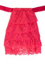 Jabot Kanten Kraag Fuchsia Roze Klassiek Vintage Victoriaans, Kleding | Heren, Ophalen of Verzenden, Nieuw, Overige maten, Carnaval