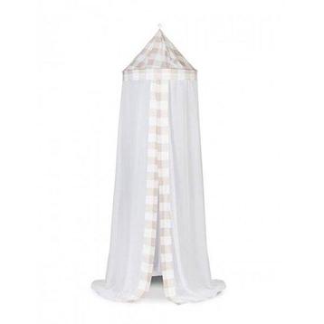 Jollein Check - Klamboe Voile - Zand