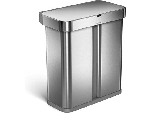 Simplehuman - Prullenbak Liner Sensor Pocket Voice Control, Huis en Inrichting, Woonaccessoires | Overige, Zo goed als nieuw, Verzenden