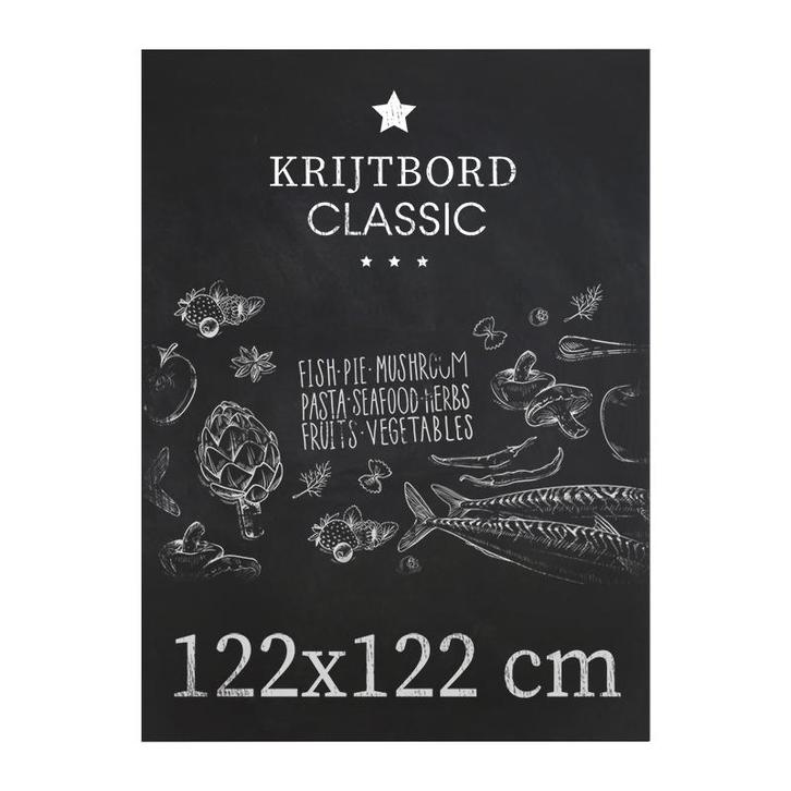 Krijtbord Classic 122x122 cm Zonder Ophangsysteem, Zakelijke goederen, Kantoor en Winkelinrichting | Kantoormeubilair en Inrichting