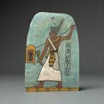 Replica van het oude Egypte Houten paneel scène Afbeelding