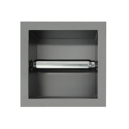 Inbouw Toiletrolhouder Sanilux Jali Gunmetal, Doe-het-zelf en Verbouw, Sanitair, Bad, Nieuw, Ophalen of Verzenden