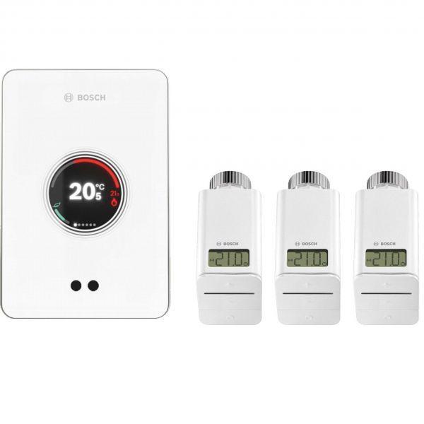 Bosch EasyControl set wit met 3 Smart thermostaten, Doe-het-zelf en Verbouw, Verwarming en Radiatoren, Verzenden