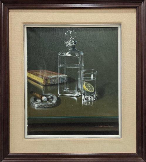 Raúl Martínez Ildeforn (1933-2006) - Bodegón hiperrealista, Antiek en Kunst, Kunst | Schilderijen | Klassiek