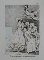 Salvador Dali (1904-1989) - Caprices de Goya : Tres canones,