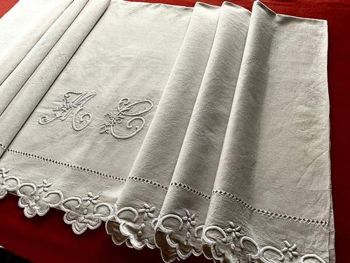 Laken - 3 m - 2.05 m, Antiek en Kunst, Antiek | Kleden en Textiel
