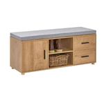 Houten Schoenenbank met Laden en Deuren – Met Opbergruimte, Huis en Inrichting, Verzenden, Nieuw