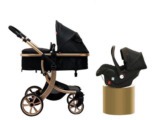 Bellaby Gb14748-608-bk- Luxe Kinderwagen 3 In 1 Met, Fietsen en Brommers, Fietsaccessoires | Overige Fietsaccessoires, Nieuw, Ophalen of Verzenden