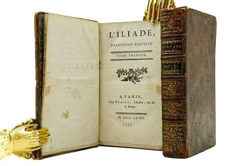 Homère - LIliade - 1776, Antiek en Kunst, Antiek | Boeken en Bijbels
