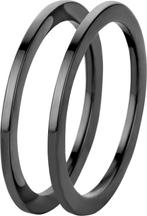 Melano friends Sade ring - Zwartkleurig - Dames - Maat 16.00, Sieraden, Tassen en Uiterlijk, Ringen, Verzenden, Nieuw