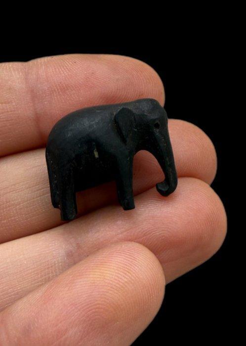 Curieus en heerlijk beeldje toont een met de hand uitgehakte, Antiek en Kunst, Curiosa en Brocante