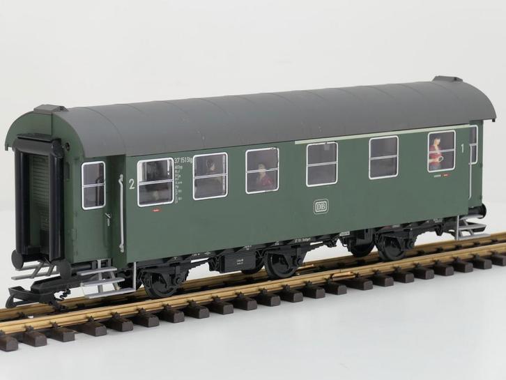PIKO 37601 G Umbauwagen AB3yg 1./2. Klasse DB IV, 11 Figuren, Hobby en Vrije tijd, Modeltreinen | Overige schalen, Overige typen