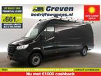 Mercedes-Benz Sprinter 319 CDI L3H2 191PK AUT Cruise €661pm, Automaat, Zwart, Mercedes-Benz, Diesel