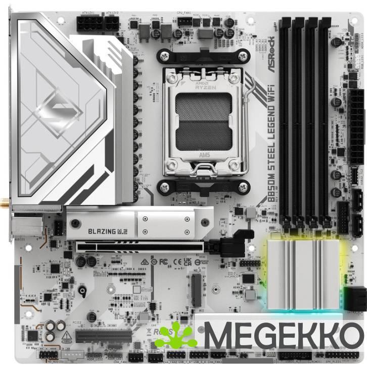 Asrock B850M Steel Legend WiFi, Computers en Software, Moederborden, Nieuw, Verzenden