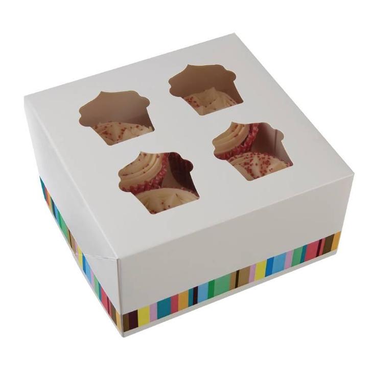 Cupcake dozen voor 4 cupcakes (4 stuks), Zakelijke goederen, Horeca | Keukenapparatuur, Verzenden