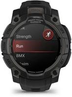 Garmin Instinct 3, 45mm, AMOLED, Zwart (Zwart), Verzenden, Zo goed als nieuw