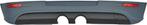Achterbumper Diffusor VW Golf V 03-05 R32, Ophalen of Verzenden, Nieuw