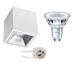 Voordeelset: Opbouwspot Set - Pragmi Cliron Pro - GU10, Metaal of Aluminium, Nieuw, Ophalen of Verzenden, Led