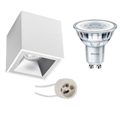 Voordeelset: Opbouwspot Set - Pragmi Cliron Pro - GU10, Huis en Inrichting, Lampen | Spots, Plafondspot of Wandspot, Nieuw, Led