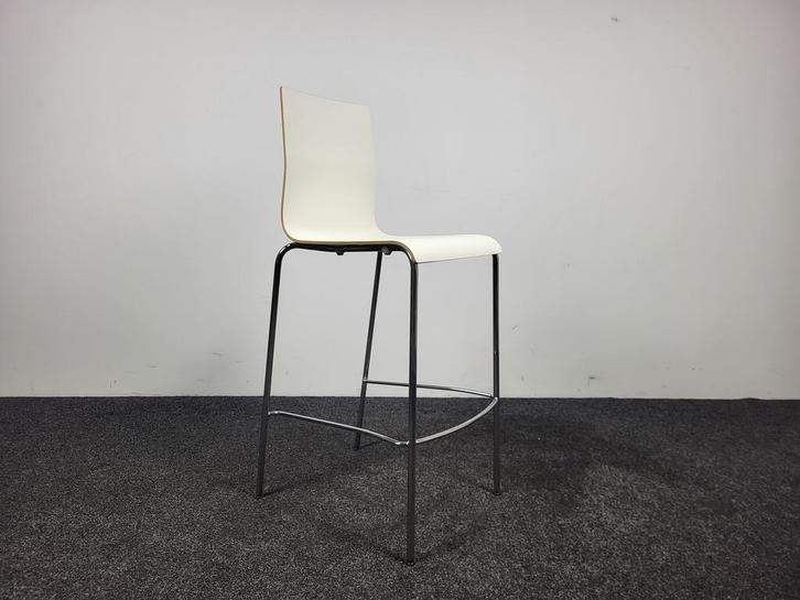 Casala Noa Barkruk -  Wit, Huis en Inrichting, Barkrukken, Gebruikt, Ophalen of Verzenden