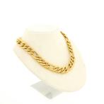 18 Krt. Gouden Figaro schakel ketting | 43 cm (massief goud), Sieraden, Tassen en Uiterlijk, Kettingen, Ophalen of Verzenden, Gebruikt