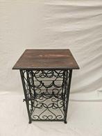 Wijnrek - Antiek ijzeren Industrieel Design - IJzer