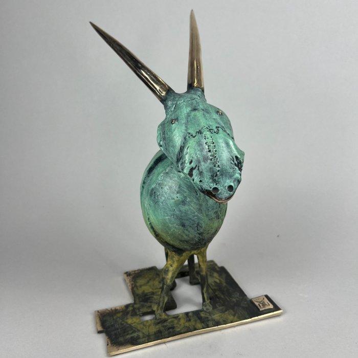 De Zet - Happy goat -bronze, Antiek en Kunst, Kunst | Designobjecten