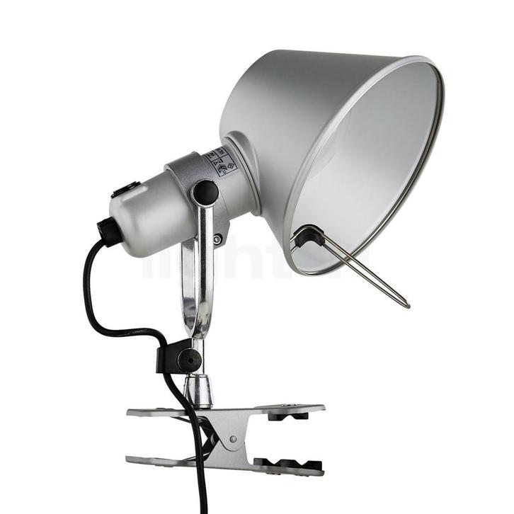 Artemide Tolomeo Pinza LED, aluminium gepolijst en geanodise, Huis en Inrichting, Lampen | Overige, Nieuw, Verzenden