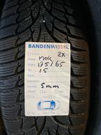 2x nokian 175 65 15 5MM *winterbanden* gratis montage, Ophalen, Gebruikt, 15 inch, 175 mm