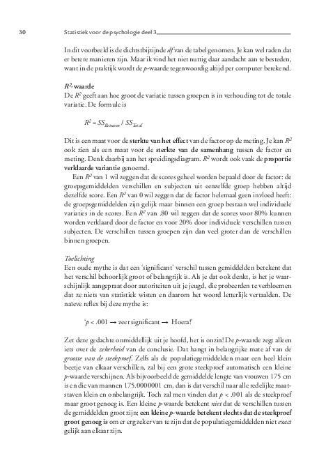 Statistiek voor de psychologie deel 3 9789059319745, Boeken, Studieboeken en Cursussen, Zo goed als nieuw, Verzenden