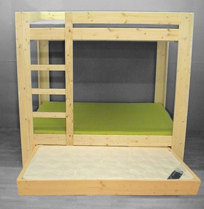 STAPELBED met onderbed 4 hoogtes-10 maten GRATIS BEZORGEN, Huis en Inrichting, Slaapkamer | Stapelbedden en Hoogslapers, Nieuw