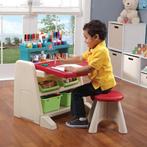 2dekans | Step2 Flip & Doodle Ezeltje Bureau met stoel voor, Ophalen of Verzenden, Zo goed als nieuw