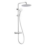 BWS Regendouche | 30cm Stortdouche met 3 standen handdouche, Ophalen of Verzenden, Nieuw, Chroom, Kraan