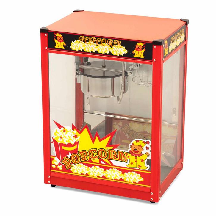 HCB Popcornmachine - rood - 230V, Zakelijke goederen, Horeca | Keukenapparatuur, Nieuw in verpakking, Overige typen, Verzenden
