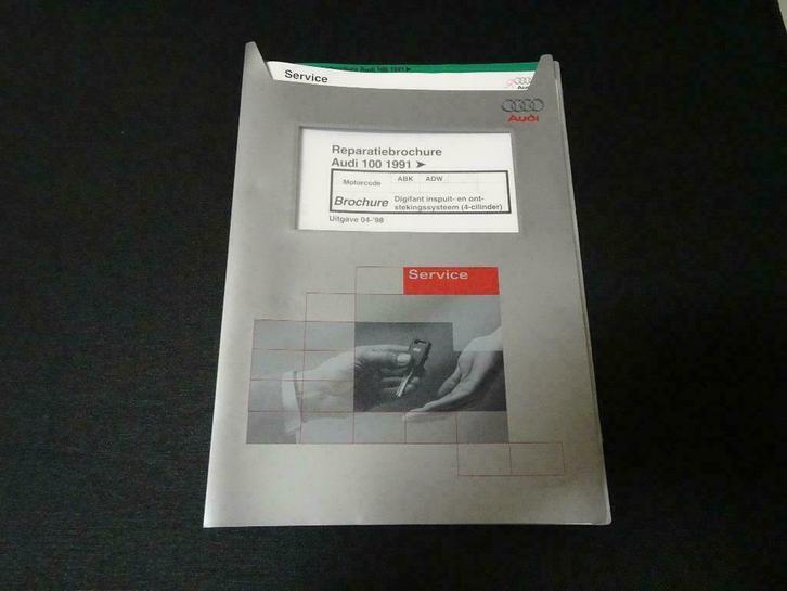 1998 Audi 100 Digifant inspuit ontsteking 4cil reparatieboek, Auto diversen, Handleidingen en Instructieboekjes, Verzenden