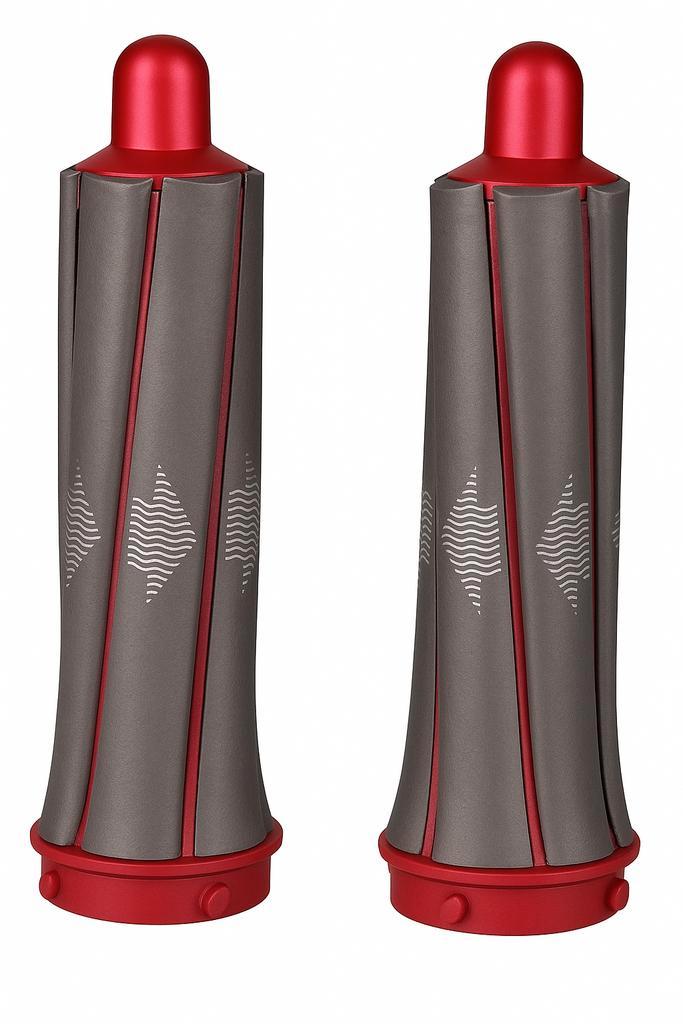 Dyson Airwrap Barrels 30mm - Rood (Set van 2 stuks), Witgoed en Apparatuur, Persoonlijke-verzorgingsapparatuur, Zo goed als nieuw