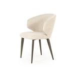 Stoel Eleonora MATEO Beige *NIEUW* Eetkamerstoel, Overige kleuren, Nieuw, Ophalen of Verzenden, Stof