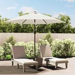 vidaXL Vervangingsdoek voor parasol 300 cm wit, Tuin en Terras, Verzenden, Nieuw