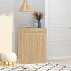 vidaXL Schoenenkast 60x35x84 cm bewerkt hout sonoma, Verzenden, Nieuw