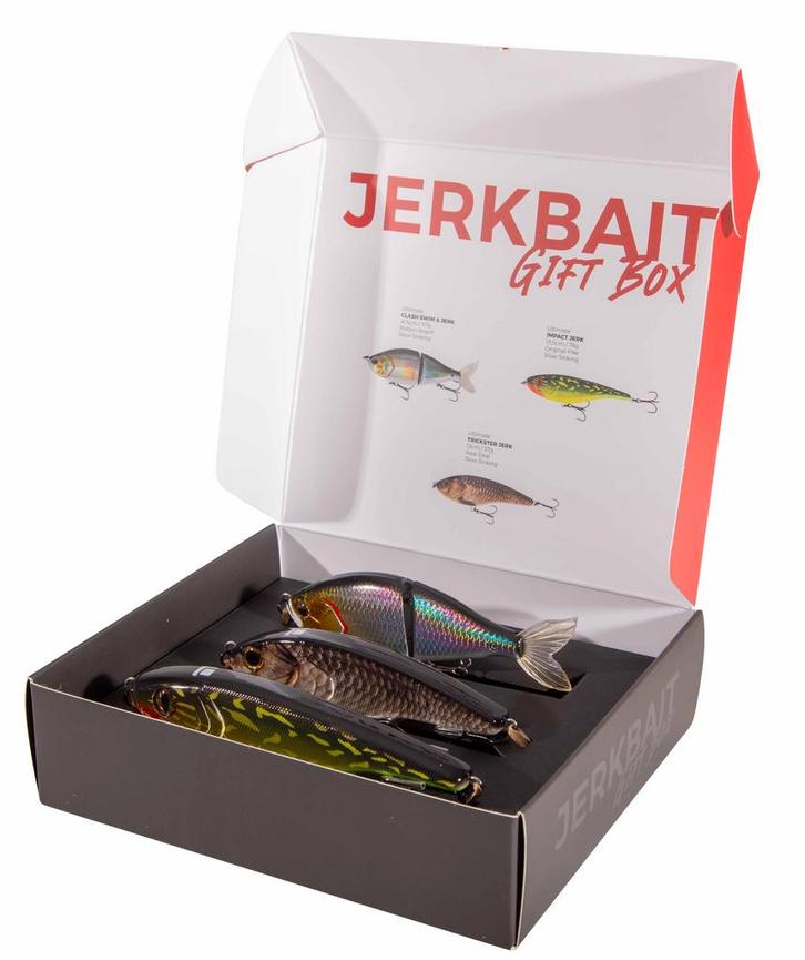 Ultimate Jerkbait Gift Box (3pcs), Watersport en Boten, Hengelsport | Algemeen, Nieuw, Verzenden