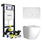 Toiletset Plieger Frame By Geberit met Mudo randloos Toilet, Ophalen of Verzenden, Nieuw, Overige typen