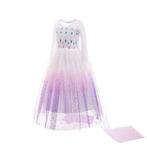 Prinsessenjurk - Paarse kristallen Elsa jurk