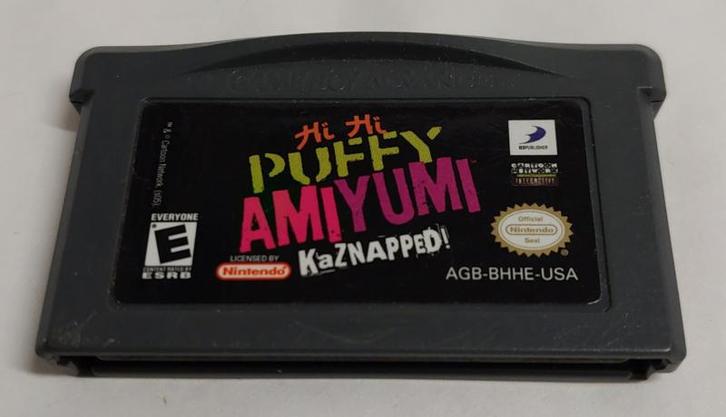 hi hi Puffy Ami Yumi losse cassette (Gameboy Advance, Spelcomputers en Games, Games | Nintendo Game Boy, Zo goed als nieuw, Ophalen of Verzenden