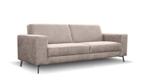 Bankstel Pingjum - rechte banken - Beige, Huis en Inrichting, Banken | Bankstellen, Nieuw, Stof