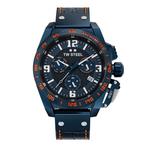 TW Steel TW1020 Fast Lane WRC Limited Edition horloge 46 mm, Overige merken, Staal, Verzenden, Polshorloge