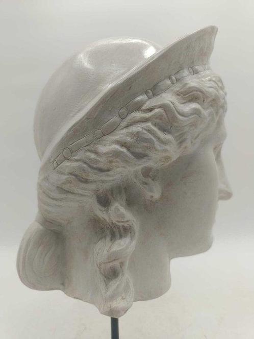 sculptuur, Testa di Era Ludovisi - 36 cm - marmerstof, Antiek en Kunst, Antiek | Keramiek en Aardewerk