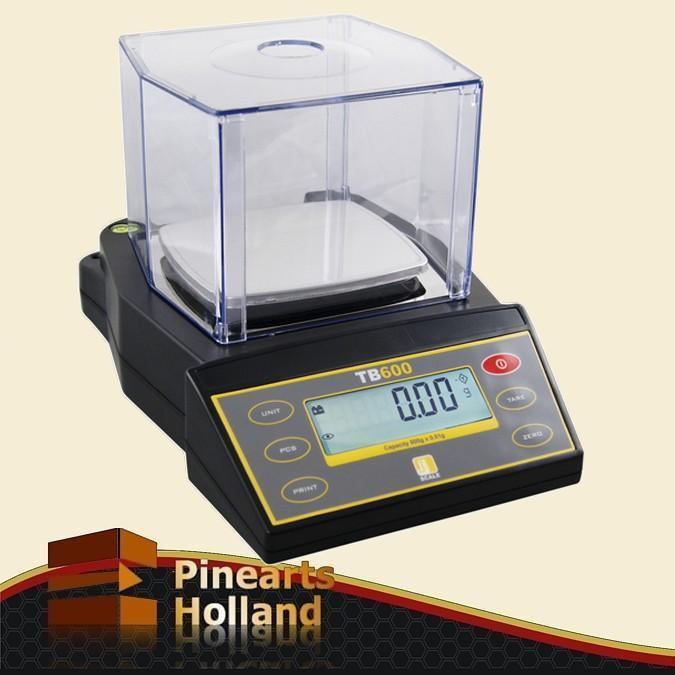 TB600 Tafel Precisie Balans, Tafelweegschaal (600g x 0,01g), Witgoed en Apparatuur, Weegschalen, Fijner dan 1 gram, Minder dan 10 kg