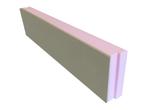 XPS kantplank sponning 1250x300x100mm+10mm grijs, Doe-het-zelf en Verbouw, Isolatie en Afdichting, Ophalen of Verzenden, Nieuw