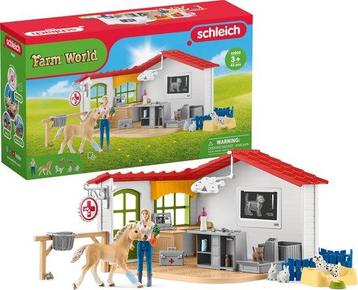 schleich FARM WORLD Speelfigurenset - Dierenarts Praktijk en beschikbaar voor biedingen